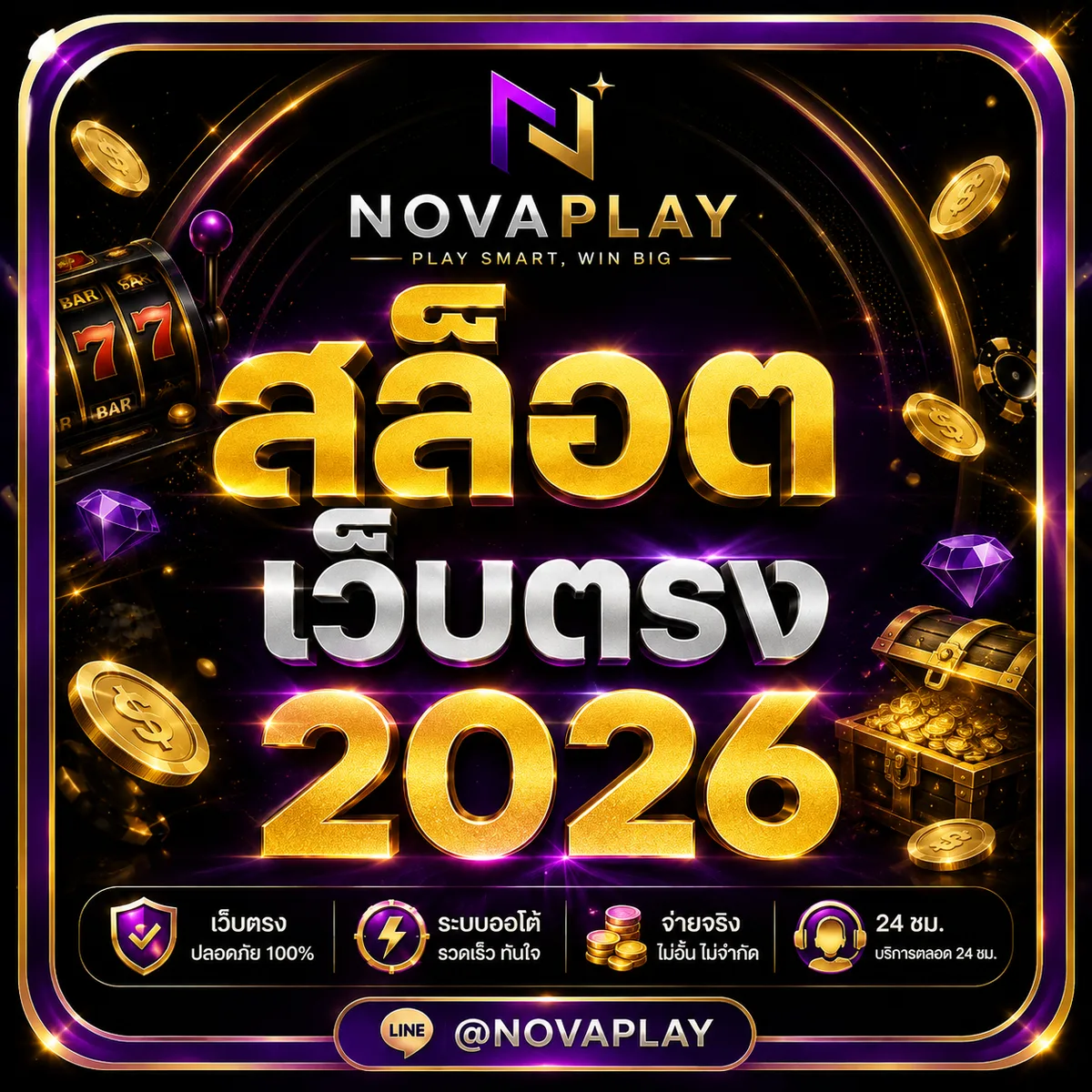 สล็อตเว็บตรง 2026 Novaplay